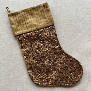 Gold Sequin Stocking